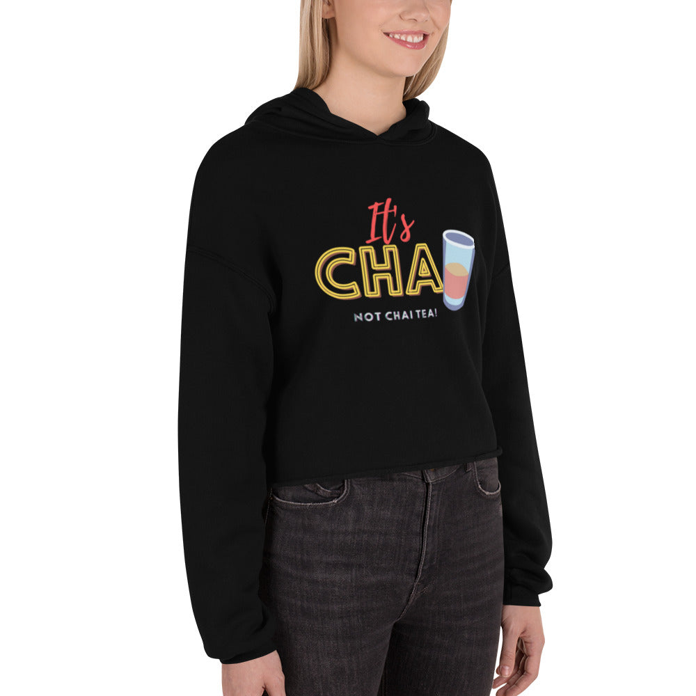 Women's Cropped Chai Hoodie